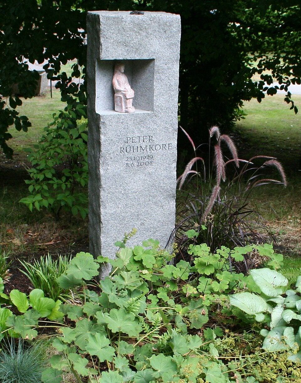 Grabstätte von Peter Rühmkorf